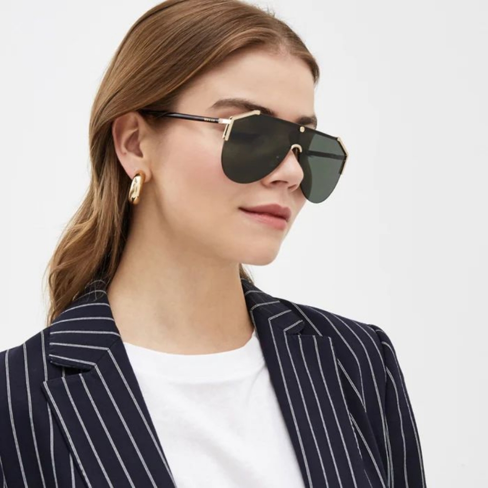 💯Original  New GUCCI GG0584S 002 SUNGLASSES